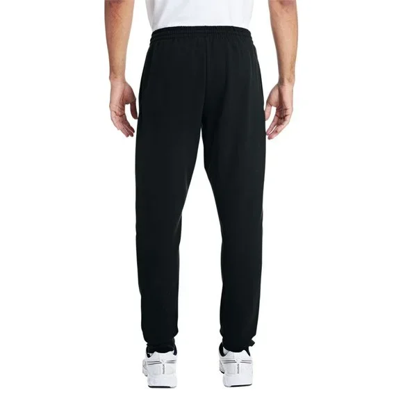 NEW Denver Nuggets Retro Wordmark Tonal Logo Fleece Joggers Sweatpants BLACK
